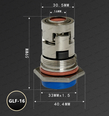 BERGMAN Replace Grundfos GLF-12 16  22 32 36mm CR CRN CRI Pump Mechanical Seal HQQV HQQE 96455086 96511844 96525458