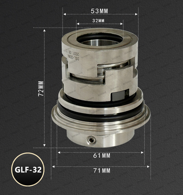BERGMAN Replace Grundfos GLF-12 16  22 32 36mm CR CRN CRI Pump Mechanical Seal HQQV HQQE 96455086 96511844 96525458